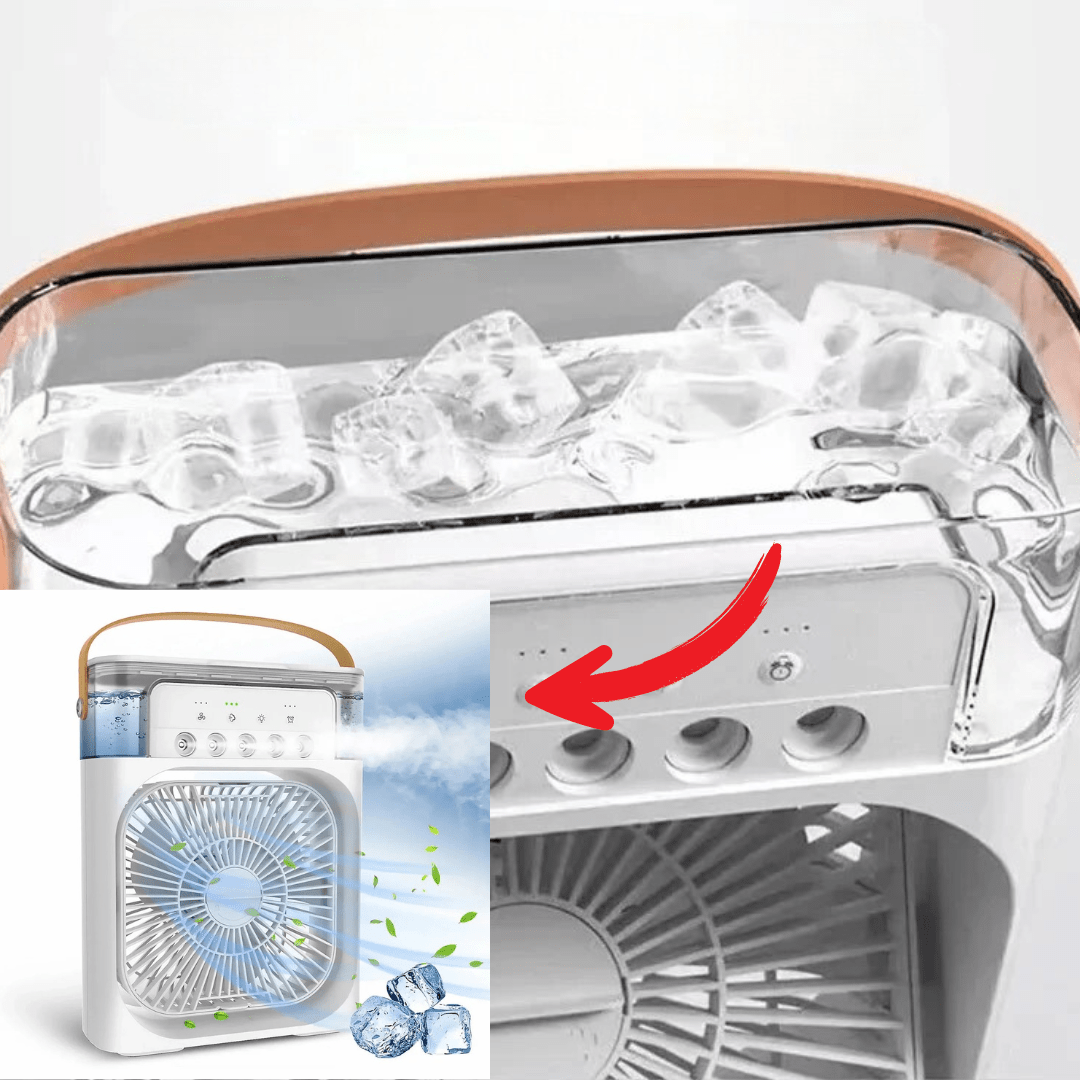 CoolPod Compact Desktop Evaporative Mini Cooler For Personal Spot Relief
