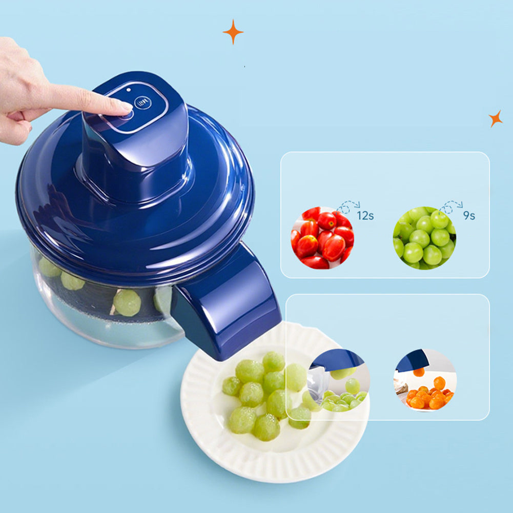 EzPeel Pro – Electric Grape, Garlic & Cherry Tomato Peeler | Rechargeable Hands-Free Skin Remover for Small Fruits & Veggies