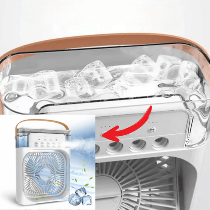 CoolPod Compact Desktop Evaporative Mini Cooler For Personal Spot Relief