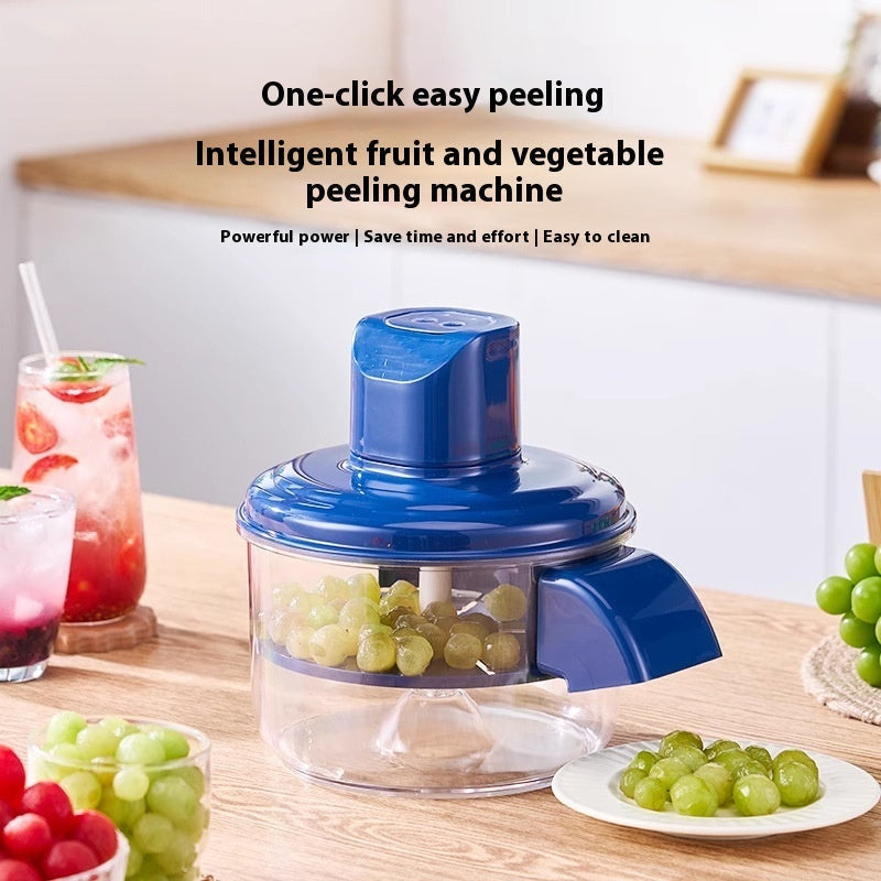EzPeel Pro – Electric Grape, Garlic & Cherry Tomato Peeler | Rechargeable Hands-Free Skin Remover for Small Fruits & Veggies