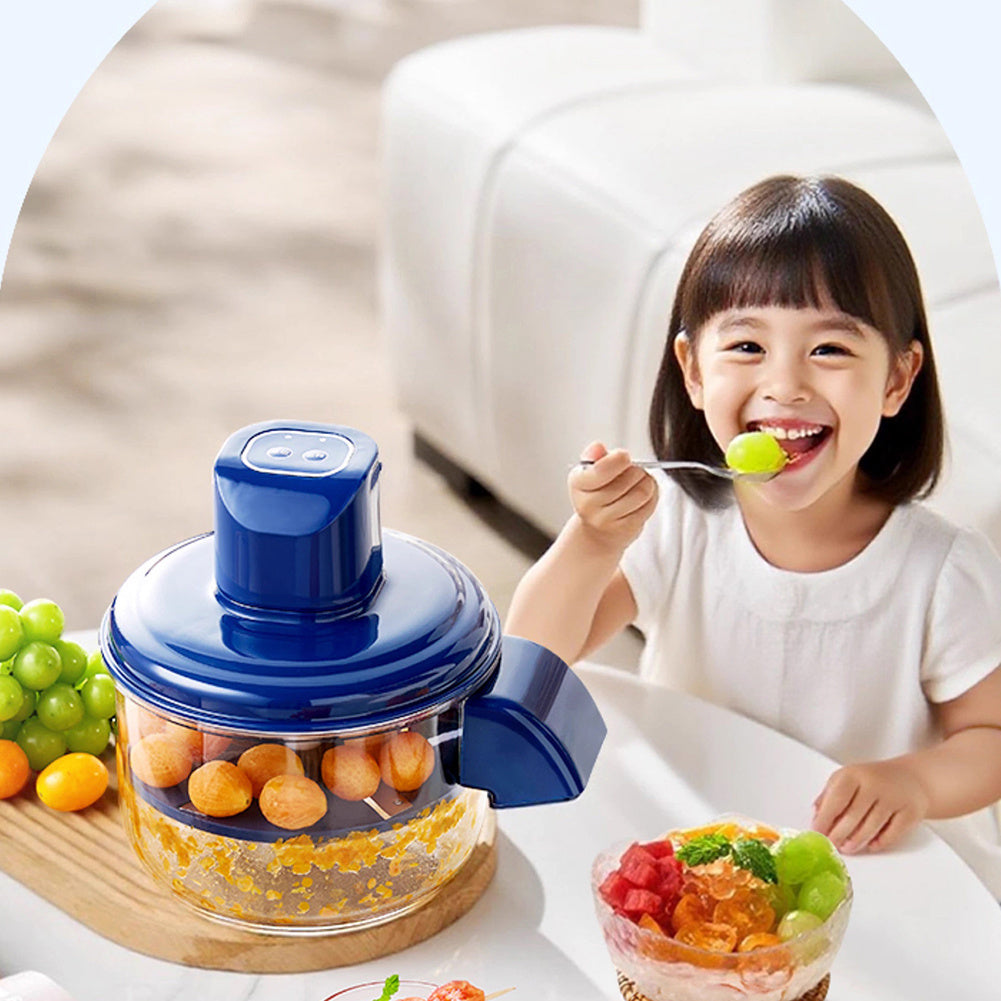 EzPeel Pro – Electric Grape, Garlic & Cherry Tomato Peeler | Rechargeable Hands-Free Skin Remover for Small Fruits & Veggies